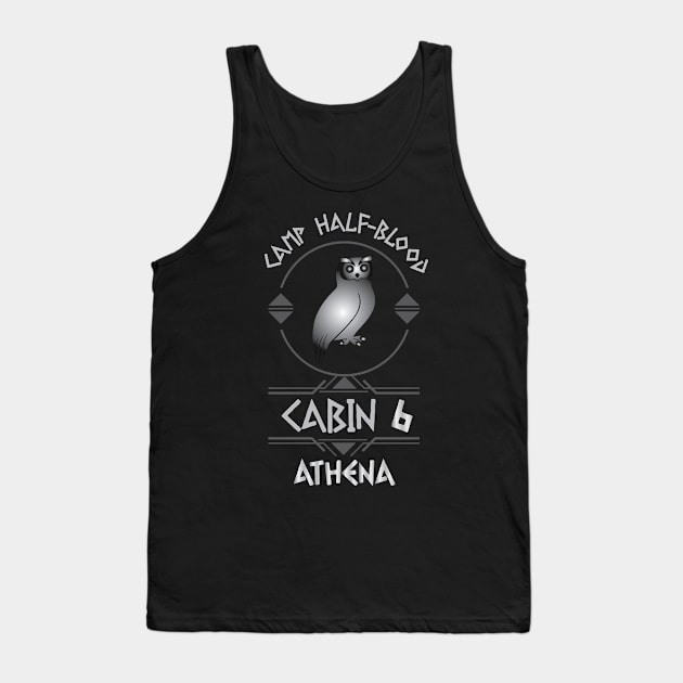 Cabin #6 in Camp Half Blood, Child of Athena – Percy Jackson inspired design Tank Top by NxtArt